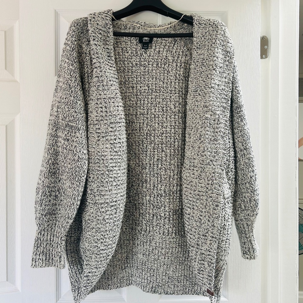 Roots Snowy Fox Open Collar Cardigan